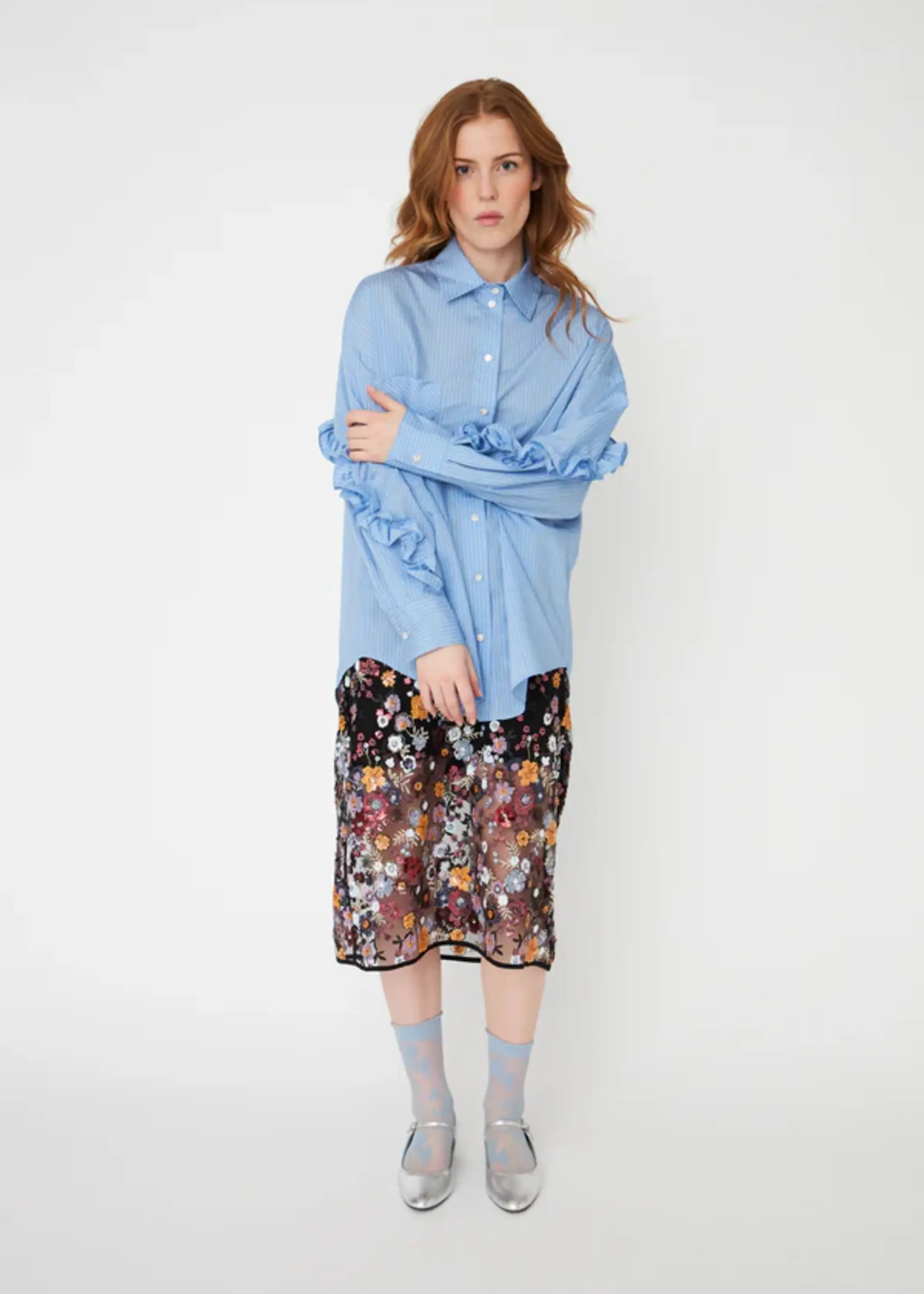 Crass Tulumcras Shirt - Blue Stripe