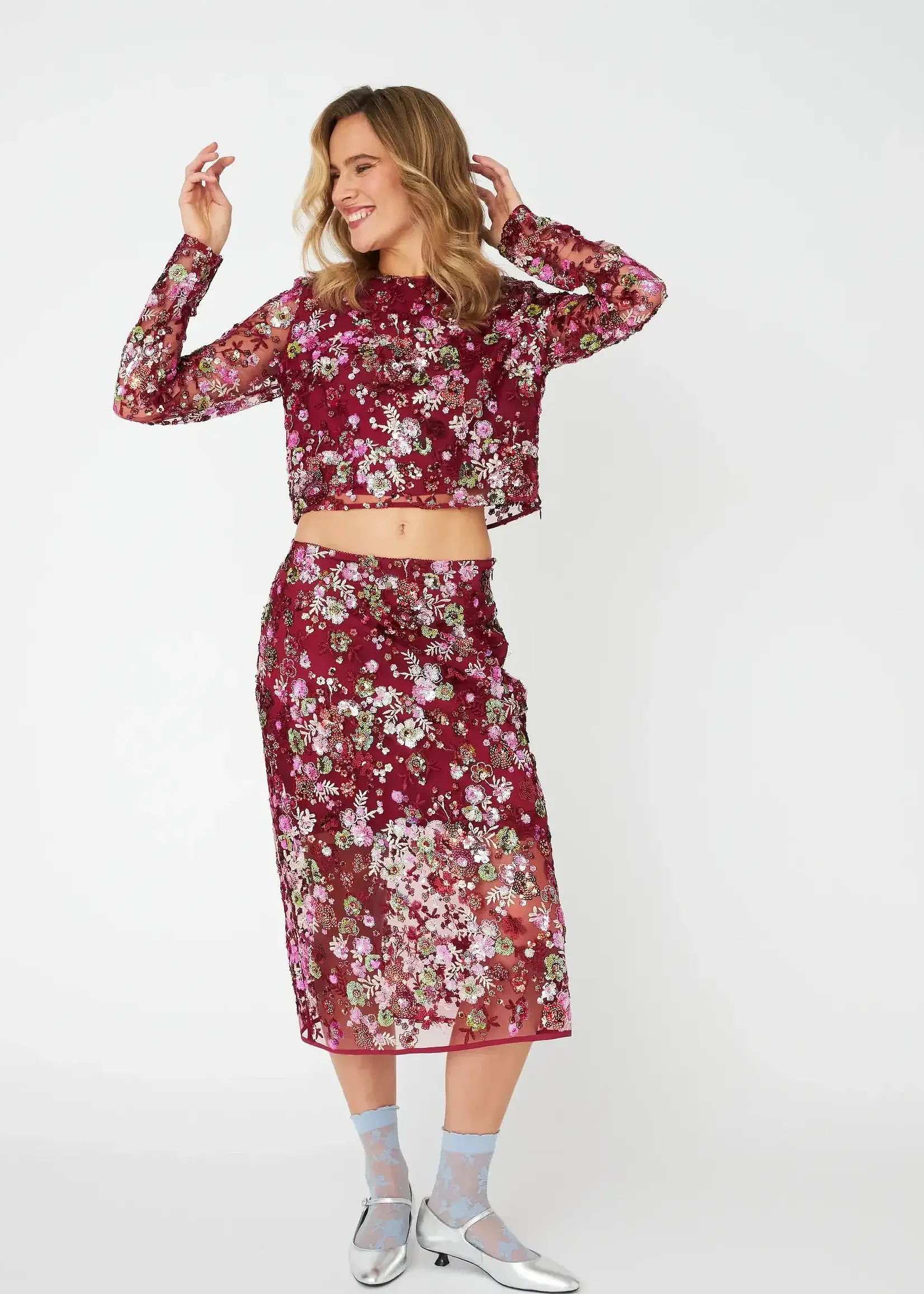 Crass Queencras Skirt - Cabernet