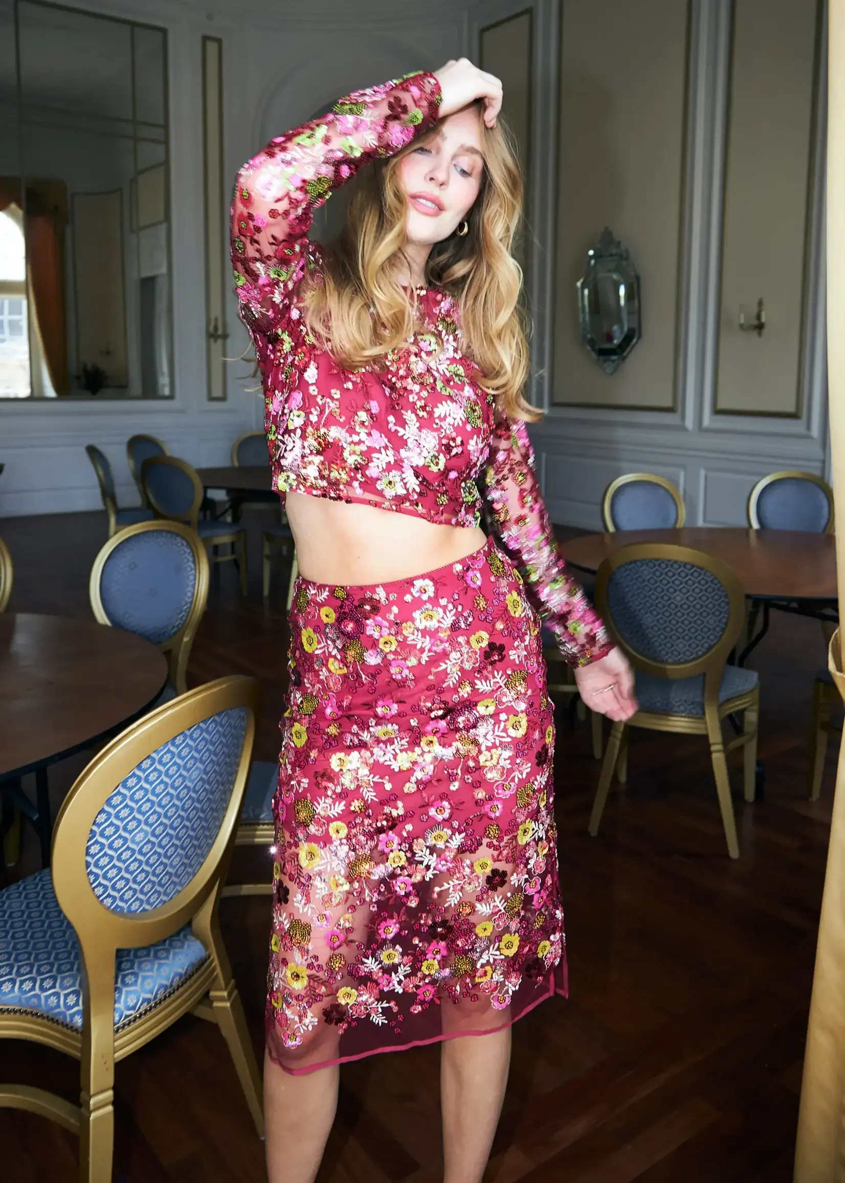 Crass Queencras Skirt - Cabernet