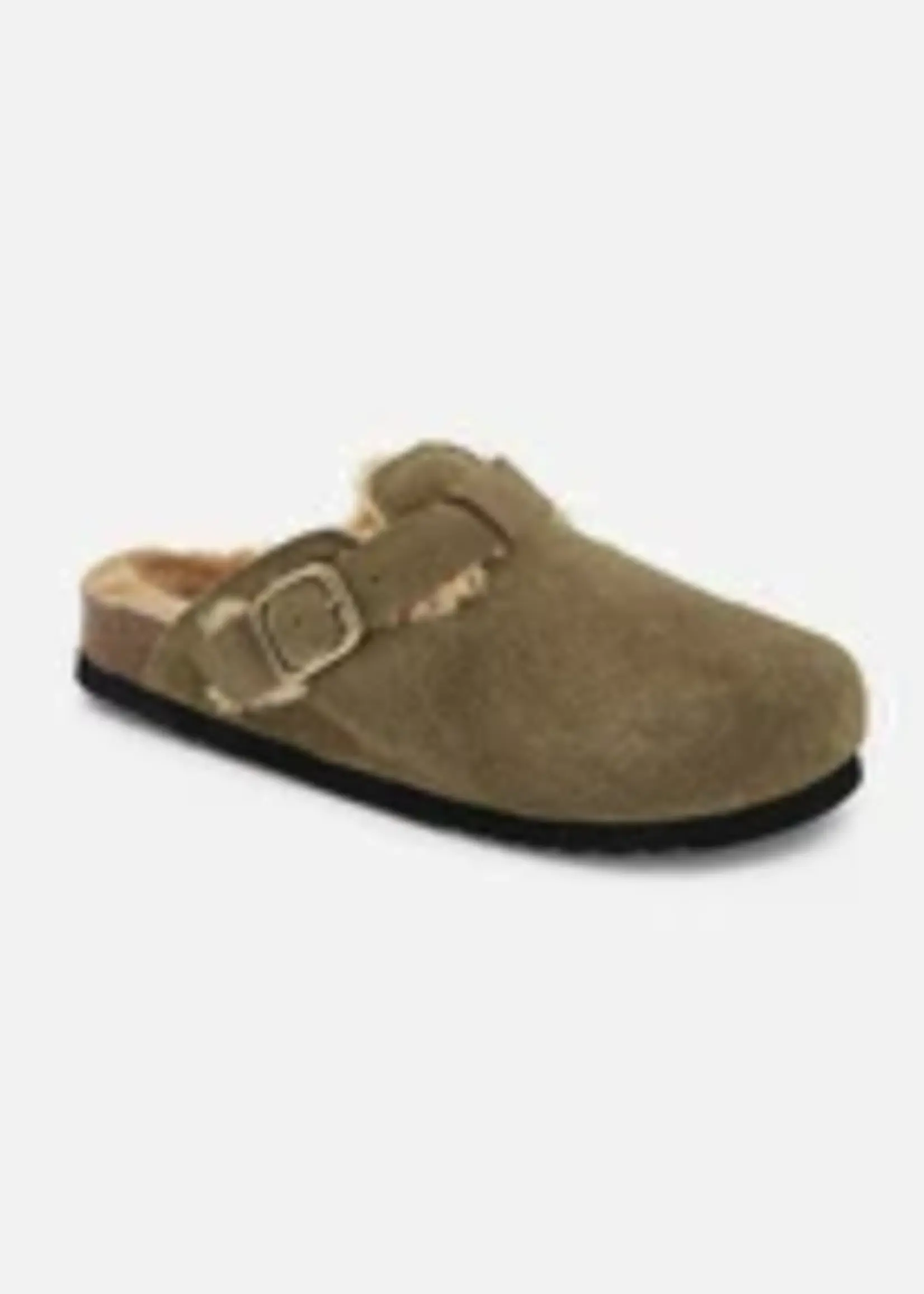 Scholl Fae new Fur Sue - Khaki