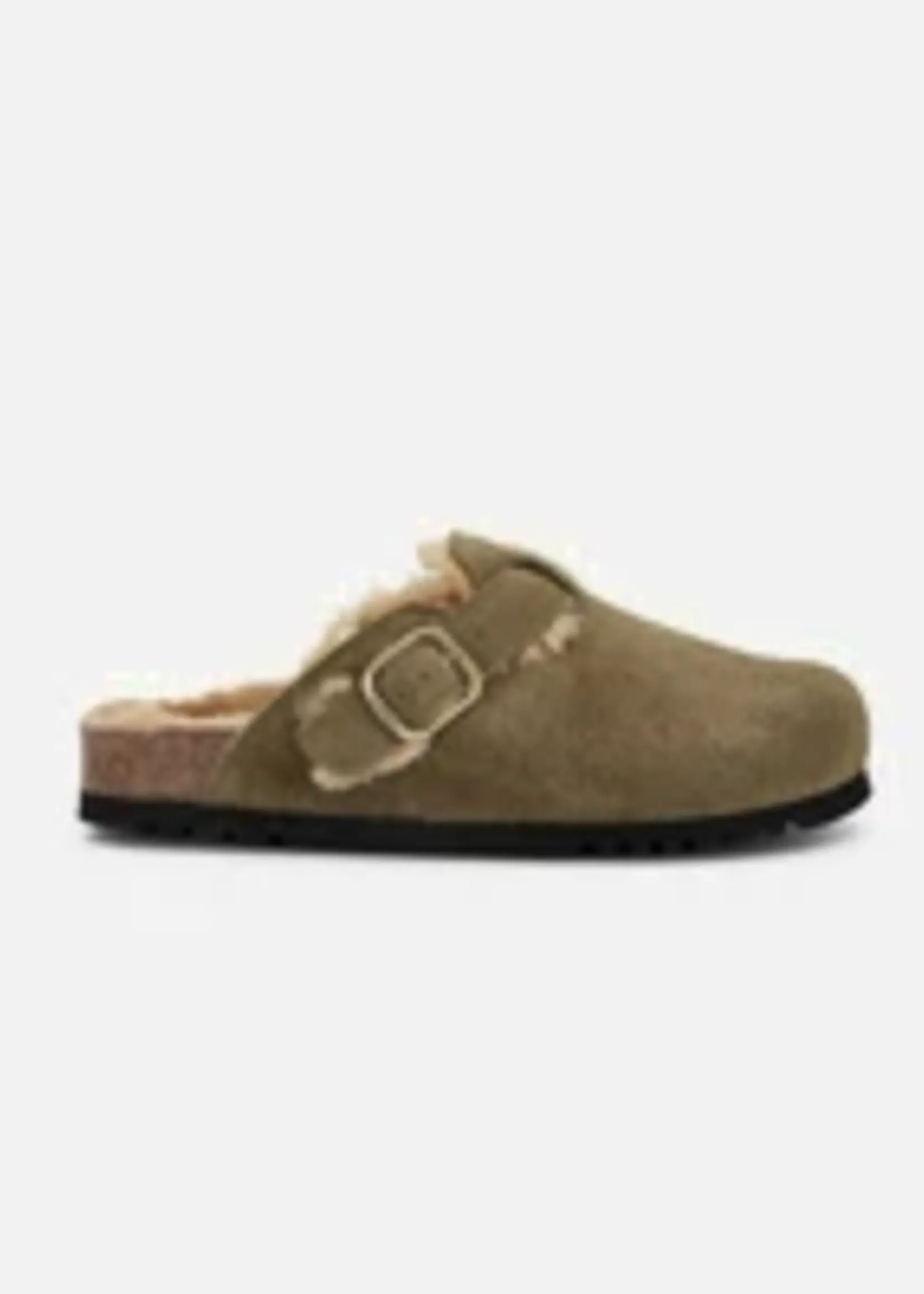 Scholl Fae new Fur Sue - Khaki