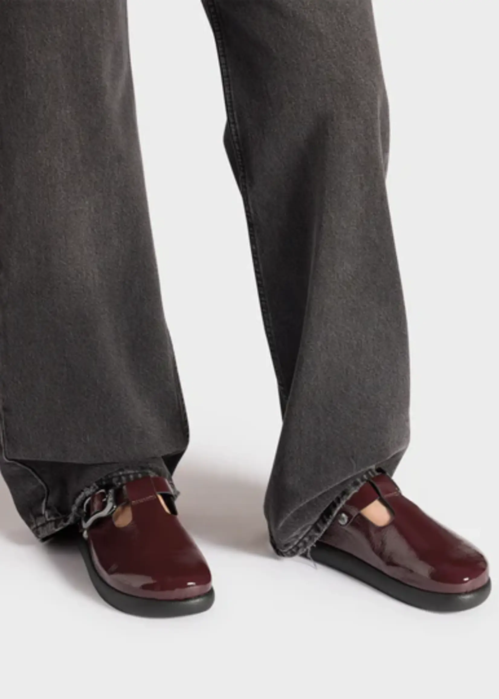 Scholl Flora Chunky nap-W- Aubergine