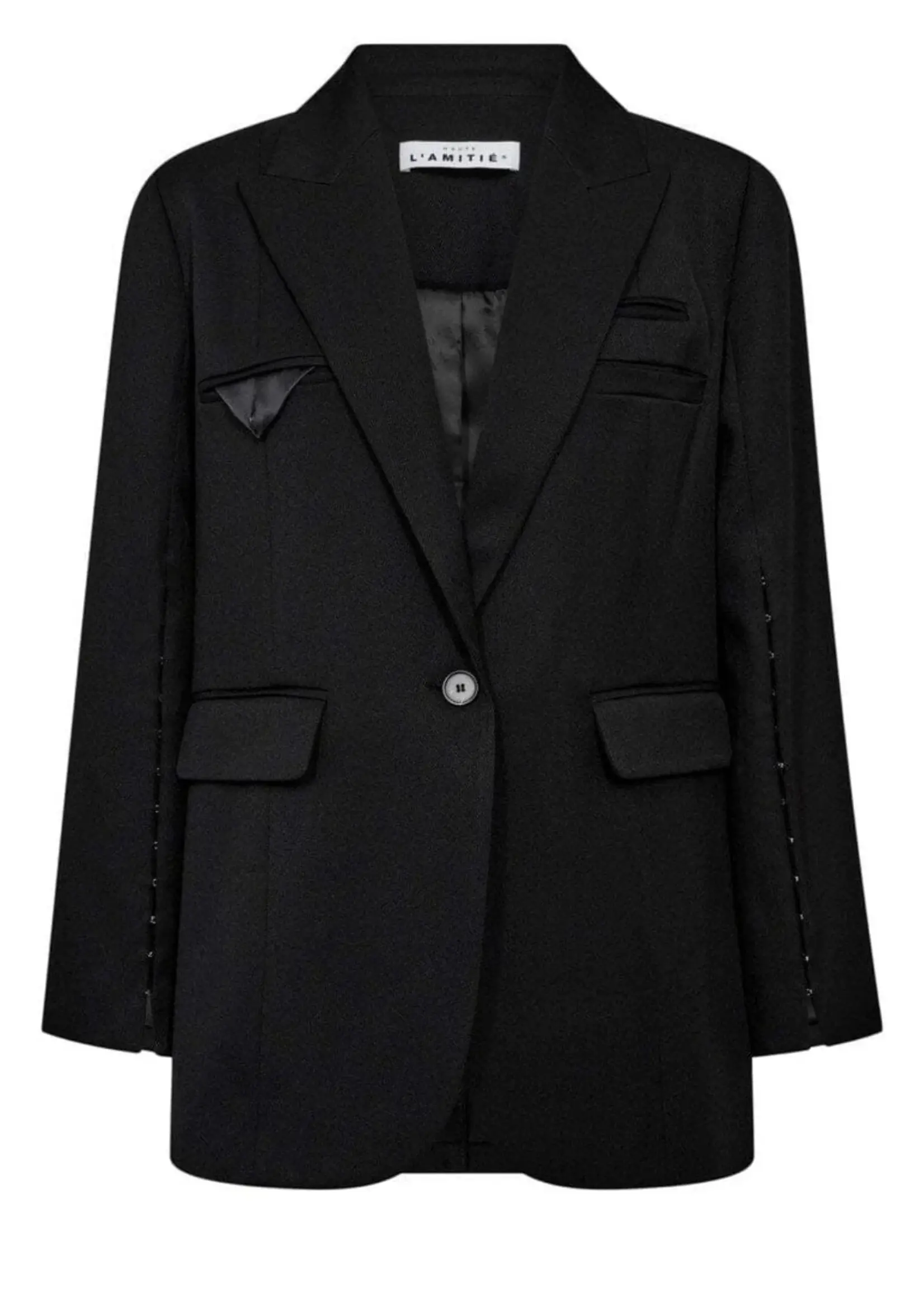 Haute L'Amitié Premiere Hook Blazer - Black