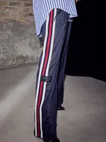 Haute L'Amitié Baggy RN Track Pants - Navy
