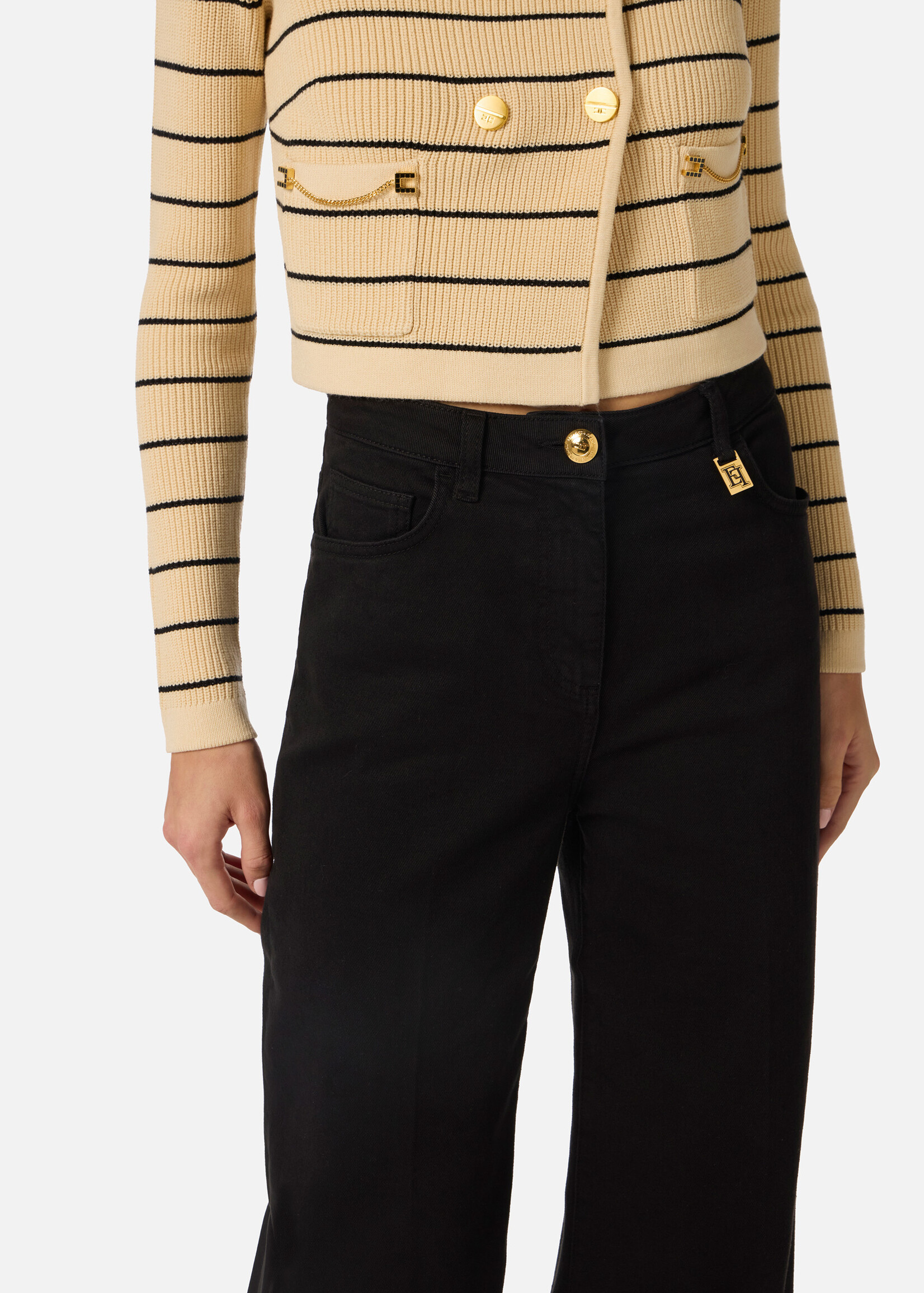 Elisabetta Franchi Jeans - Nero