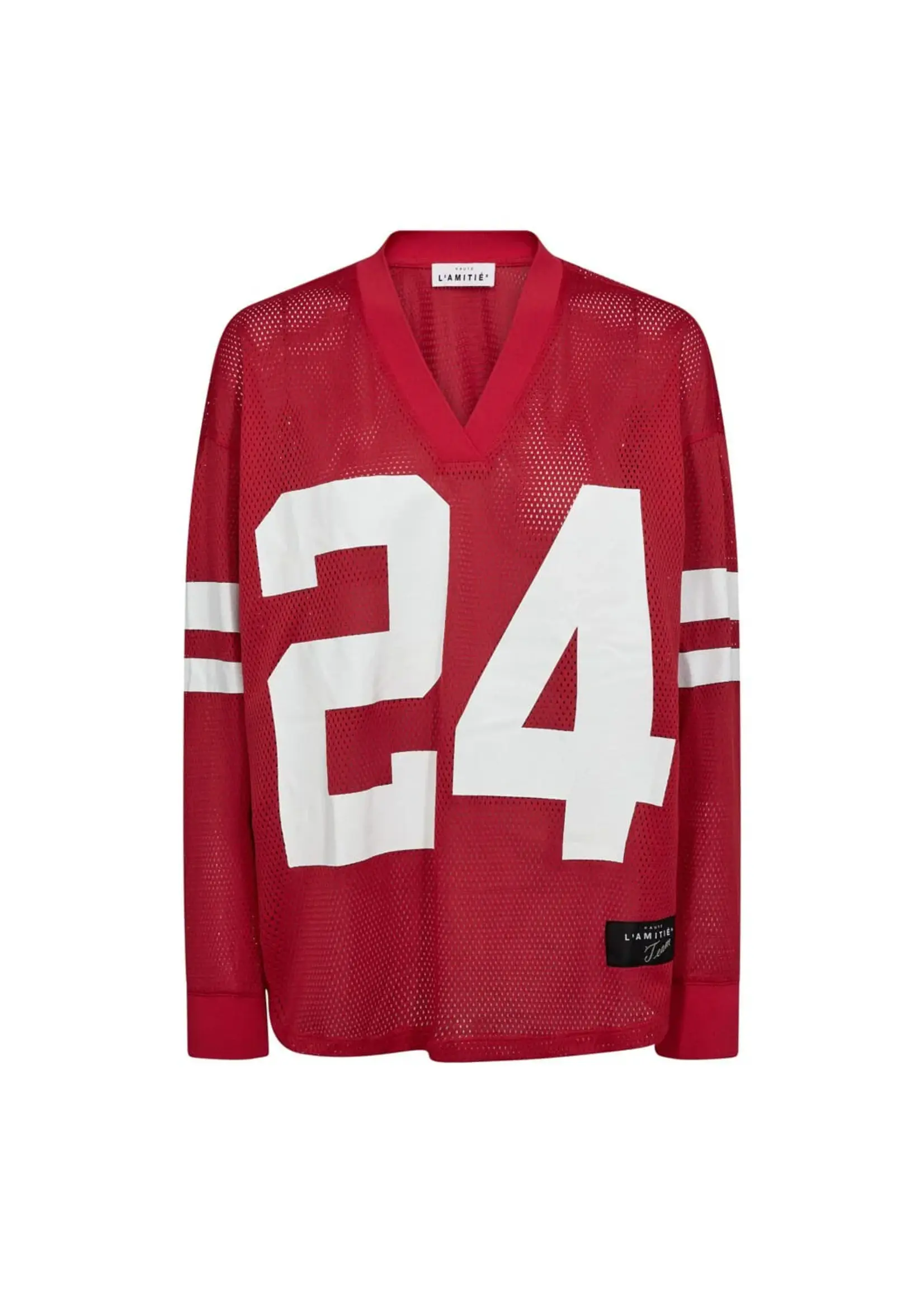 Haute L'Amitié Drift Number LS Tee -Red