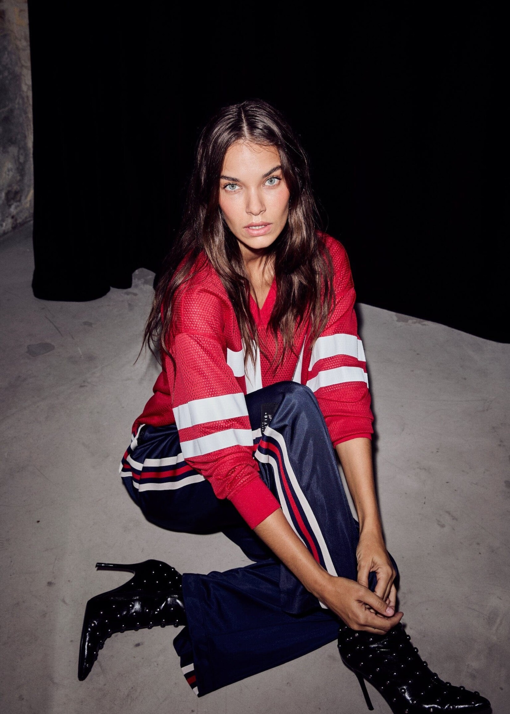 Haute L'Amitié Drift Number LS Tee -Red