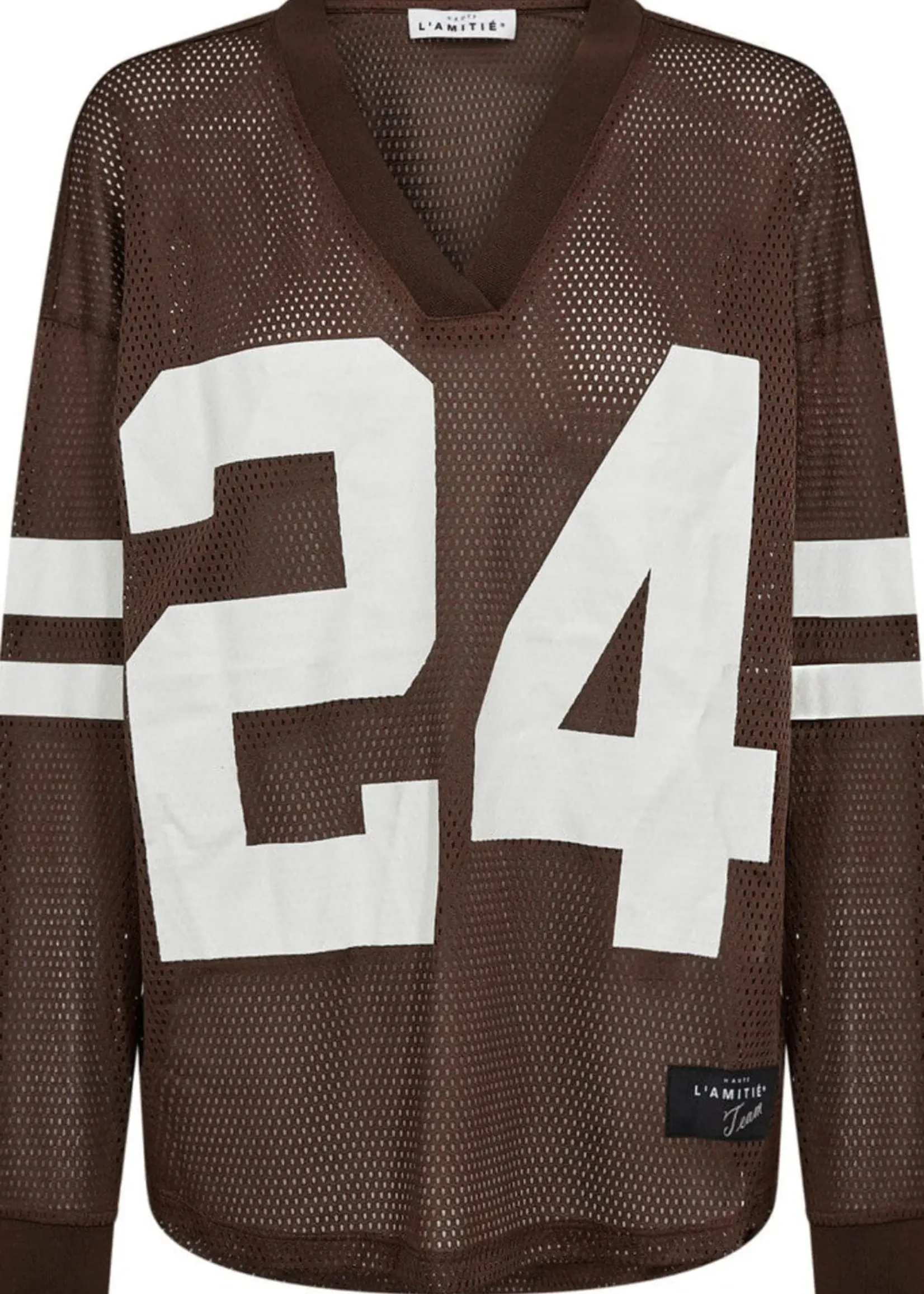 Haute L'Amitié Drift Number LS Tee - Mocca