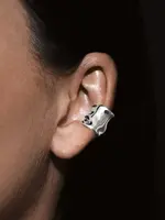 Billion Avenue MOLTEN ARA Earcuff - Silver