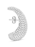 Billion Avenue BULB Diamond Earstud- Silver
