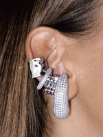 Billion Avenue BULB Diamond Earstud- Silver