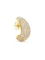 Billion Avenue SMALL BULB Diamond Earstud - Gold