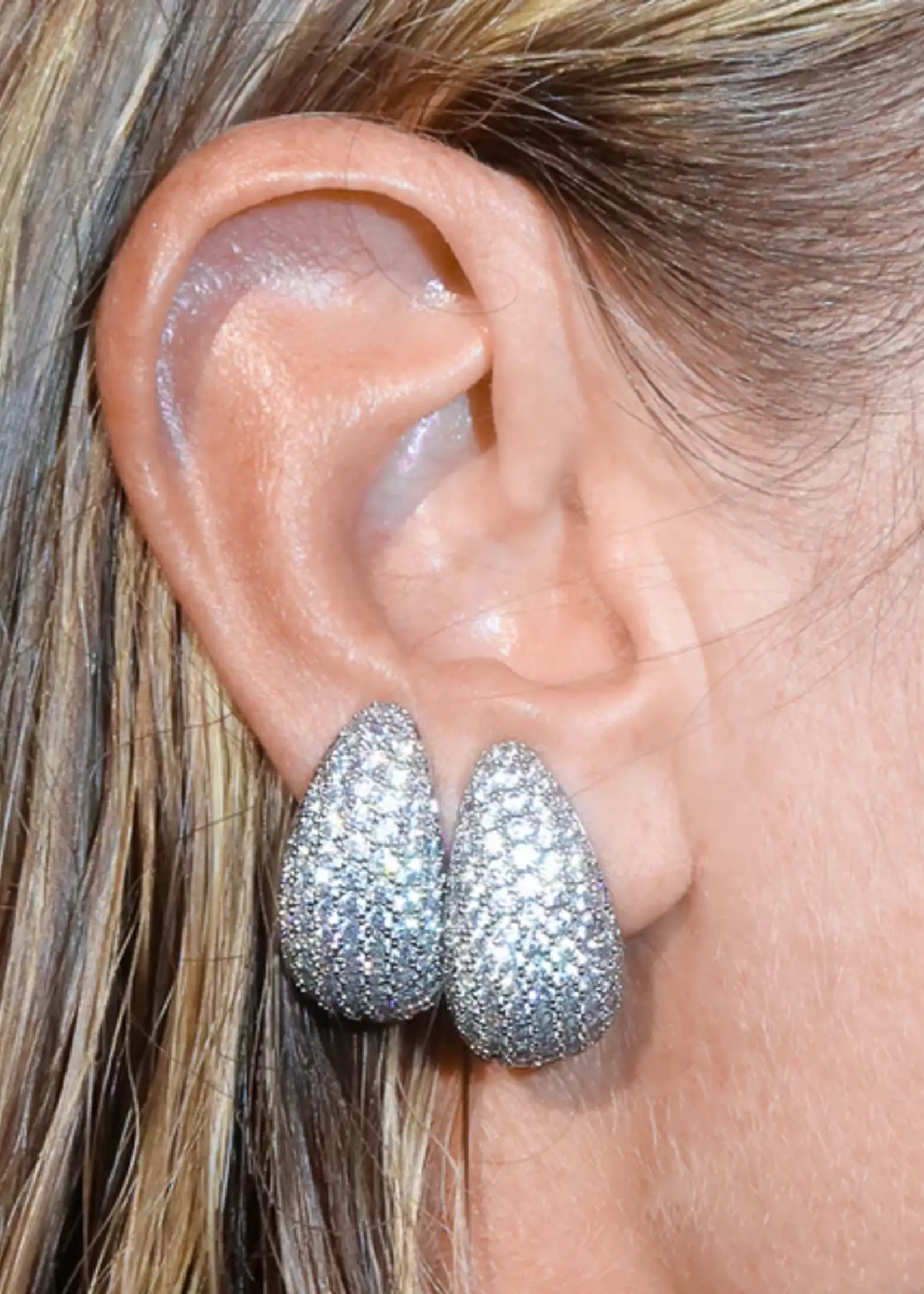 Billion Avenue SMALL BULB Diamond Earstud - Silver