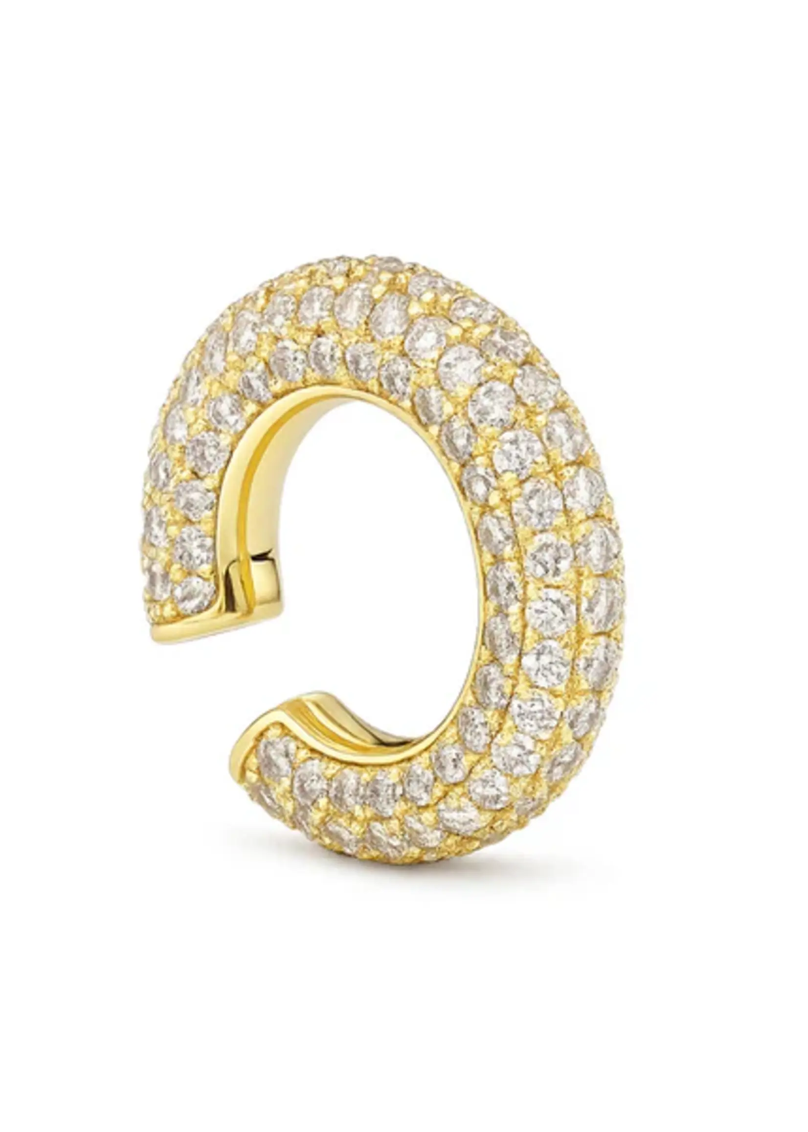 Billion Avenue CHUNKY KOS Diamond Earring - Gold