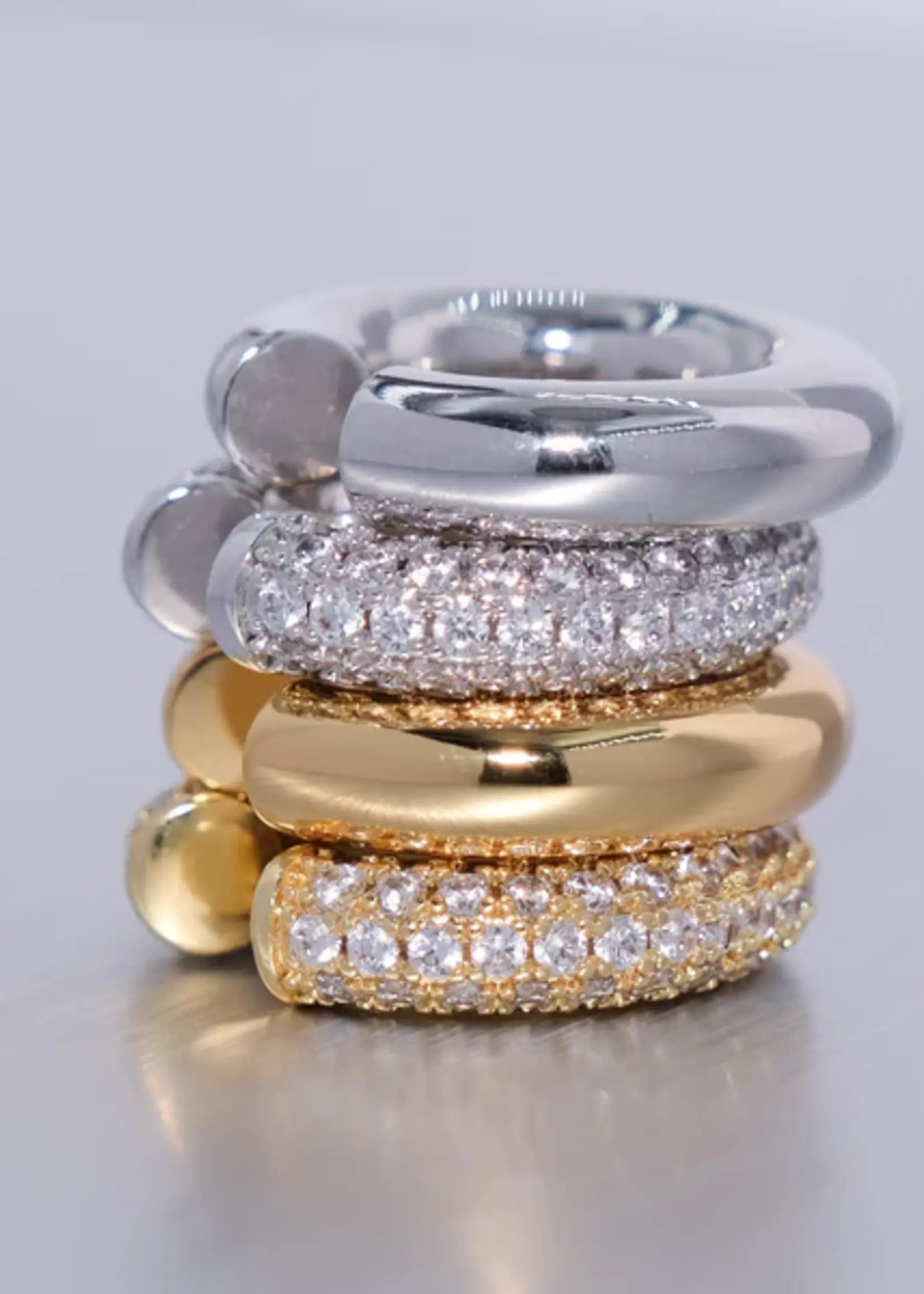 Billion Avenue CHUNKY Kos Earcuff - Silver