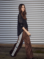Haute L'Amitié Baggy Track Pants - Mocca  XS