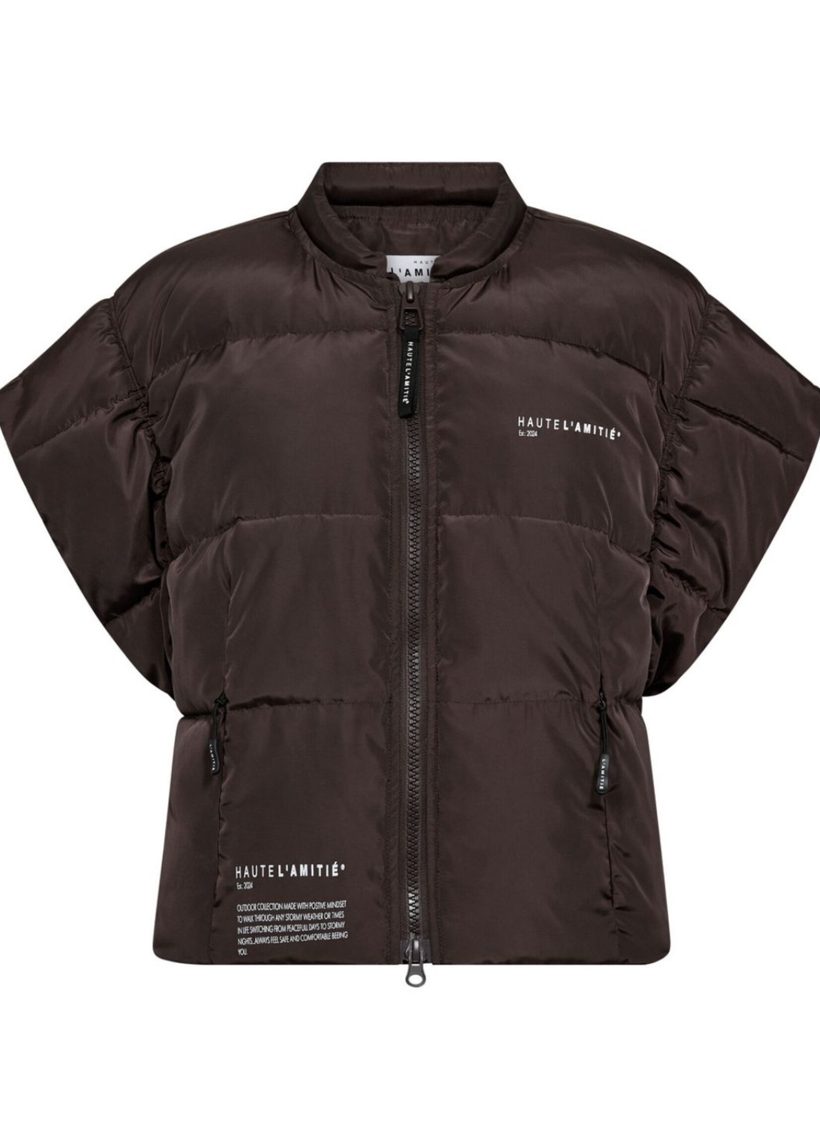 Haute L'Amitié Mount Puffer Vest - Mocca