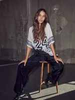 Haute L'Amitié Drift Combo Number Tee - Pearl