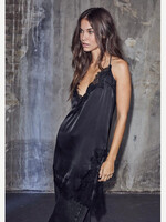 Haute L'Amitié Naomie Asym Lingerie Top - Black