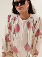 By-Bar Becky Ikat Blouse - Spring Ikat