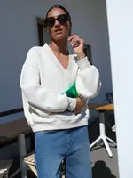 By-Bar Momo Sweater - Light Grey