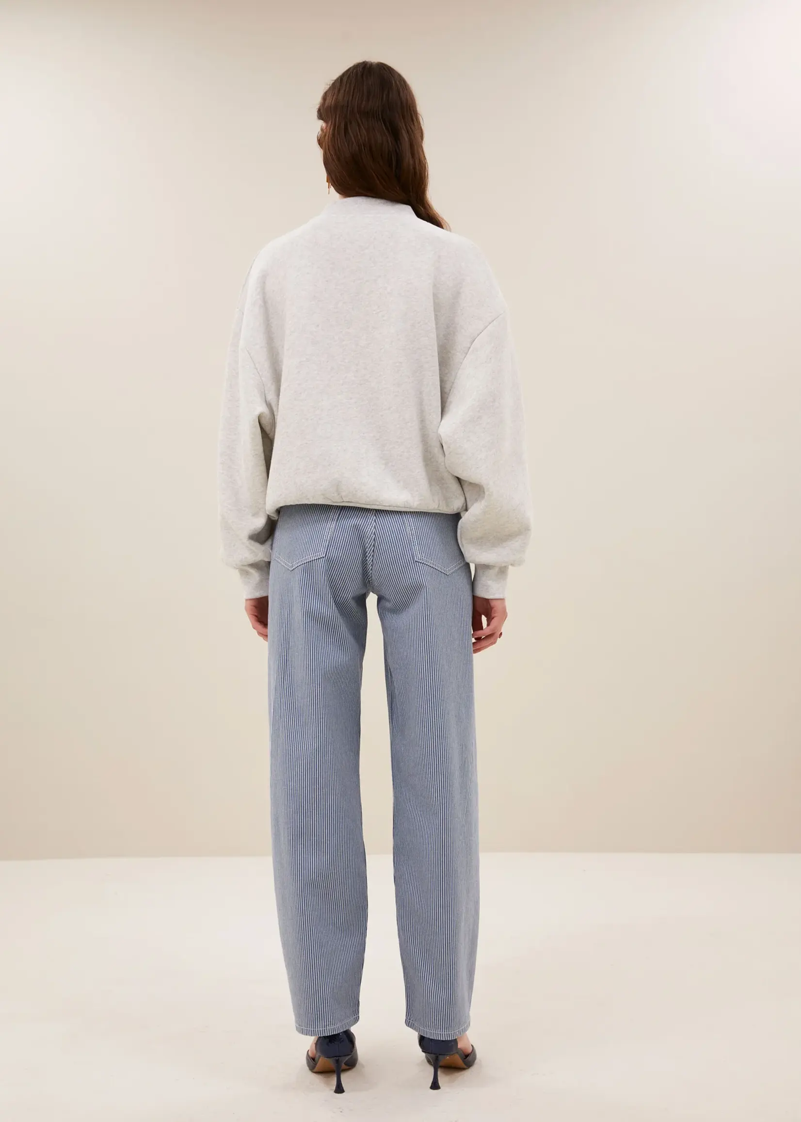 By-Bar Momo Sweater - Oyster Melee