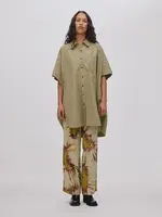 Rabens Saloner BERTA Poplin Shirt Dress - Vertiver
