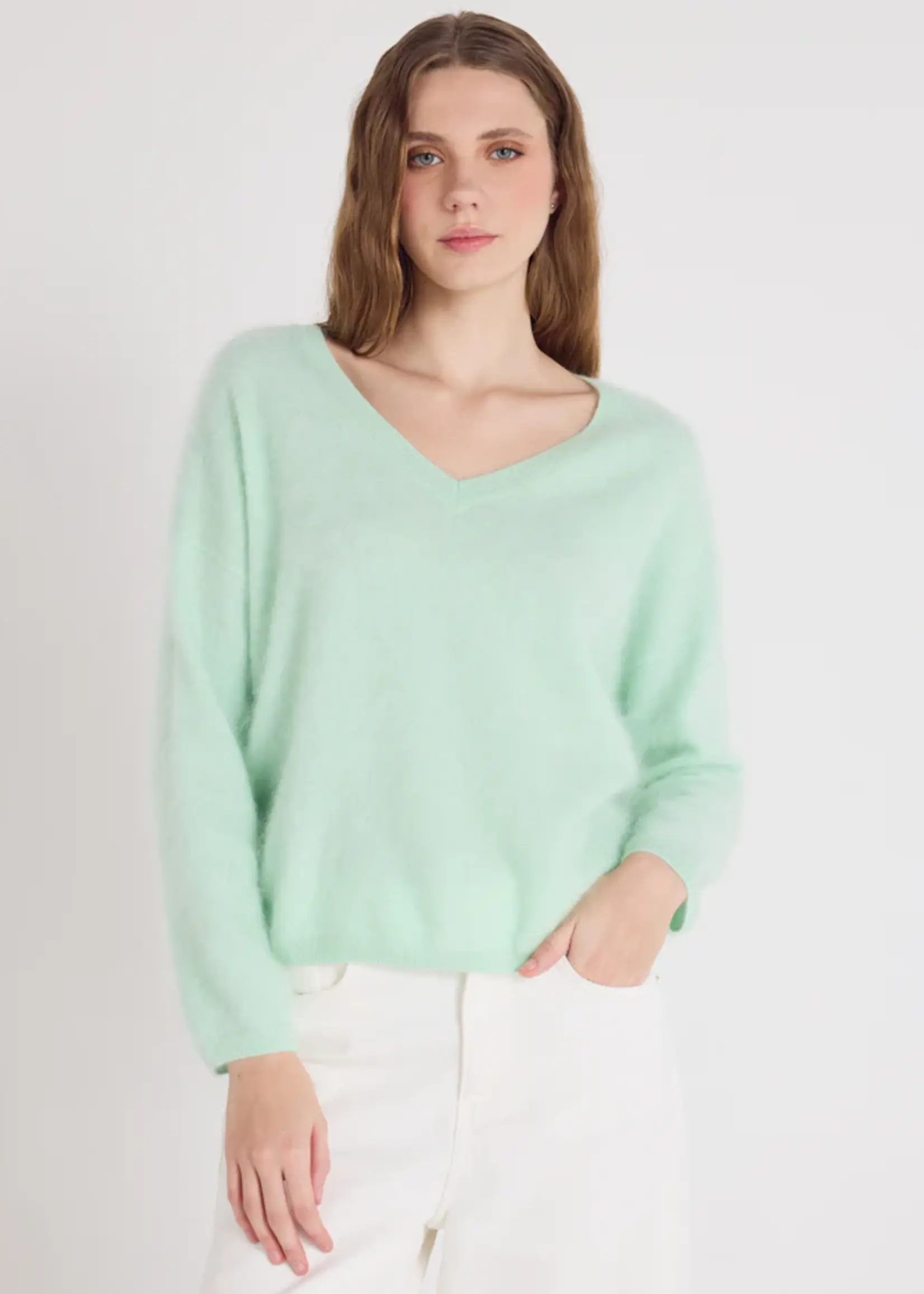 Absolut Cashmere Soeli Pull - Nile Green