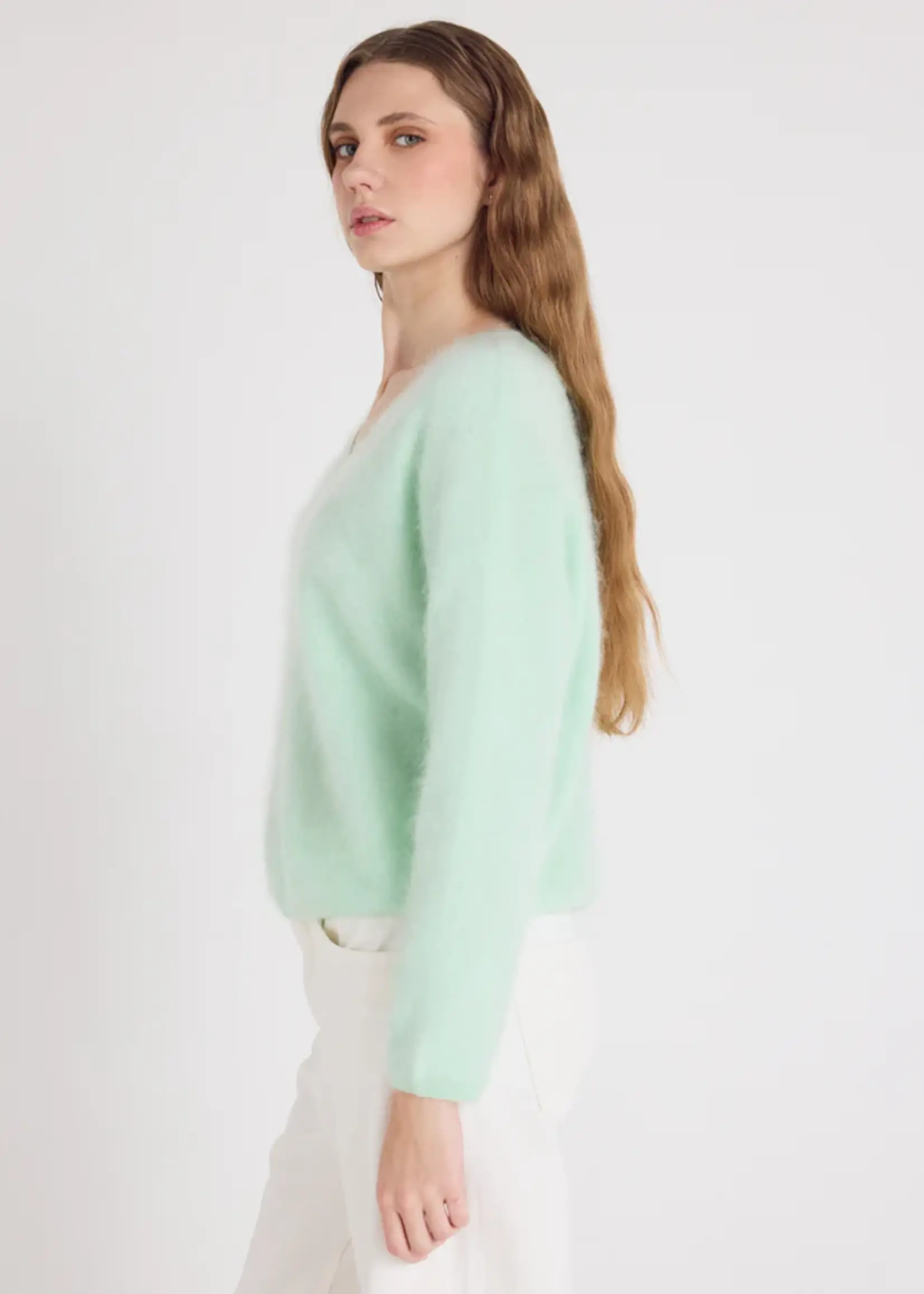 Absolut Cashmere Soeli Pull - Nile Green