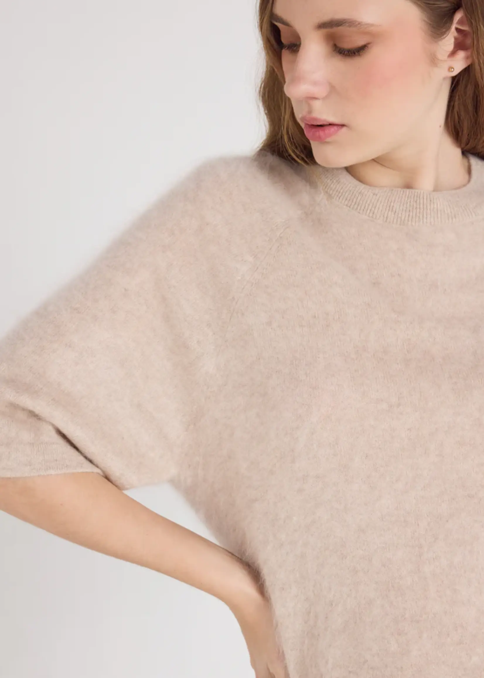 Absolut Cashmere Jenna Pull - Oat