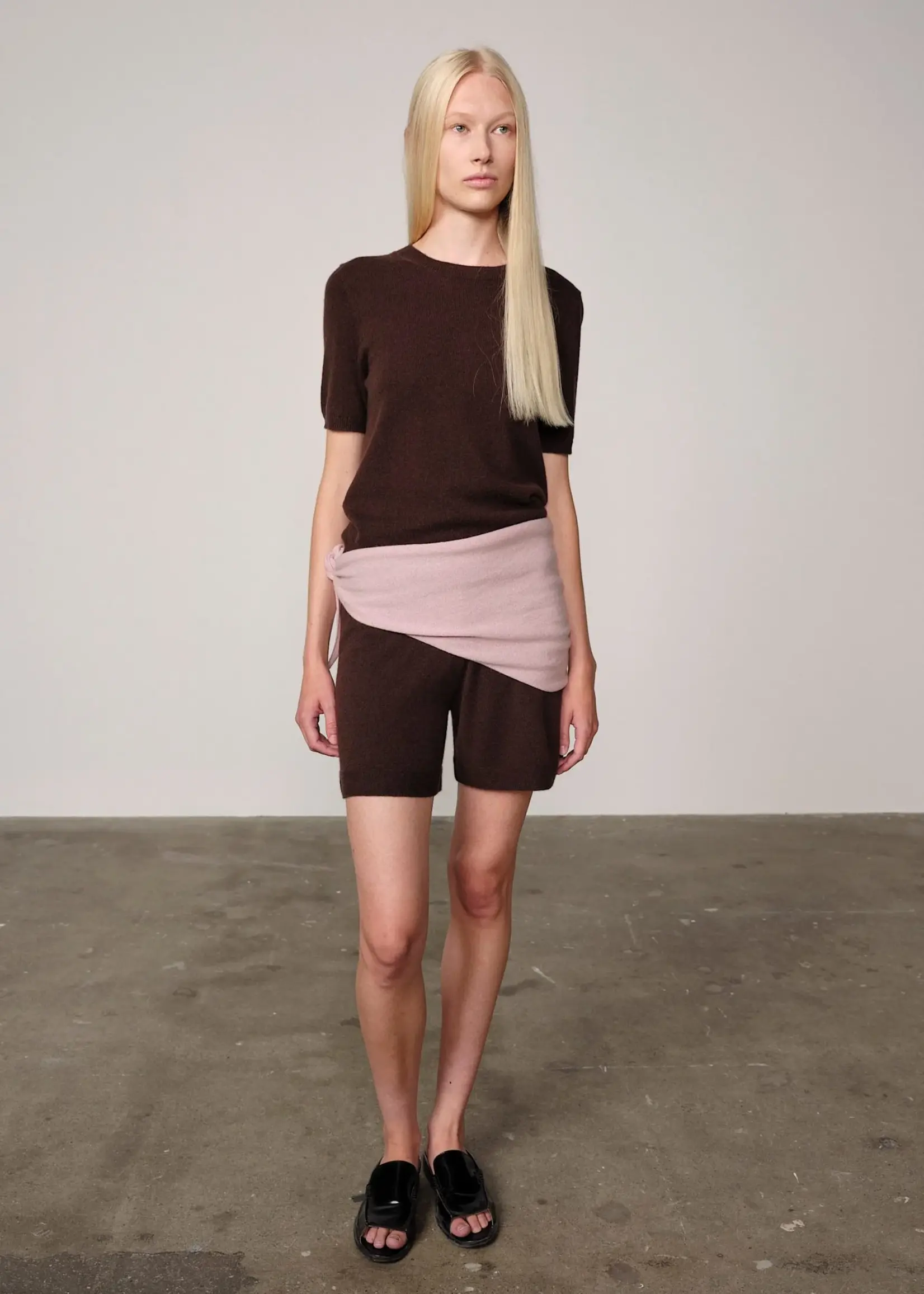 Birgitte Herskind Beau Knit Scarf - Soft Pink