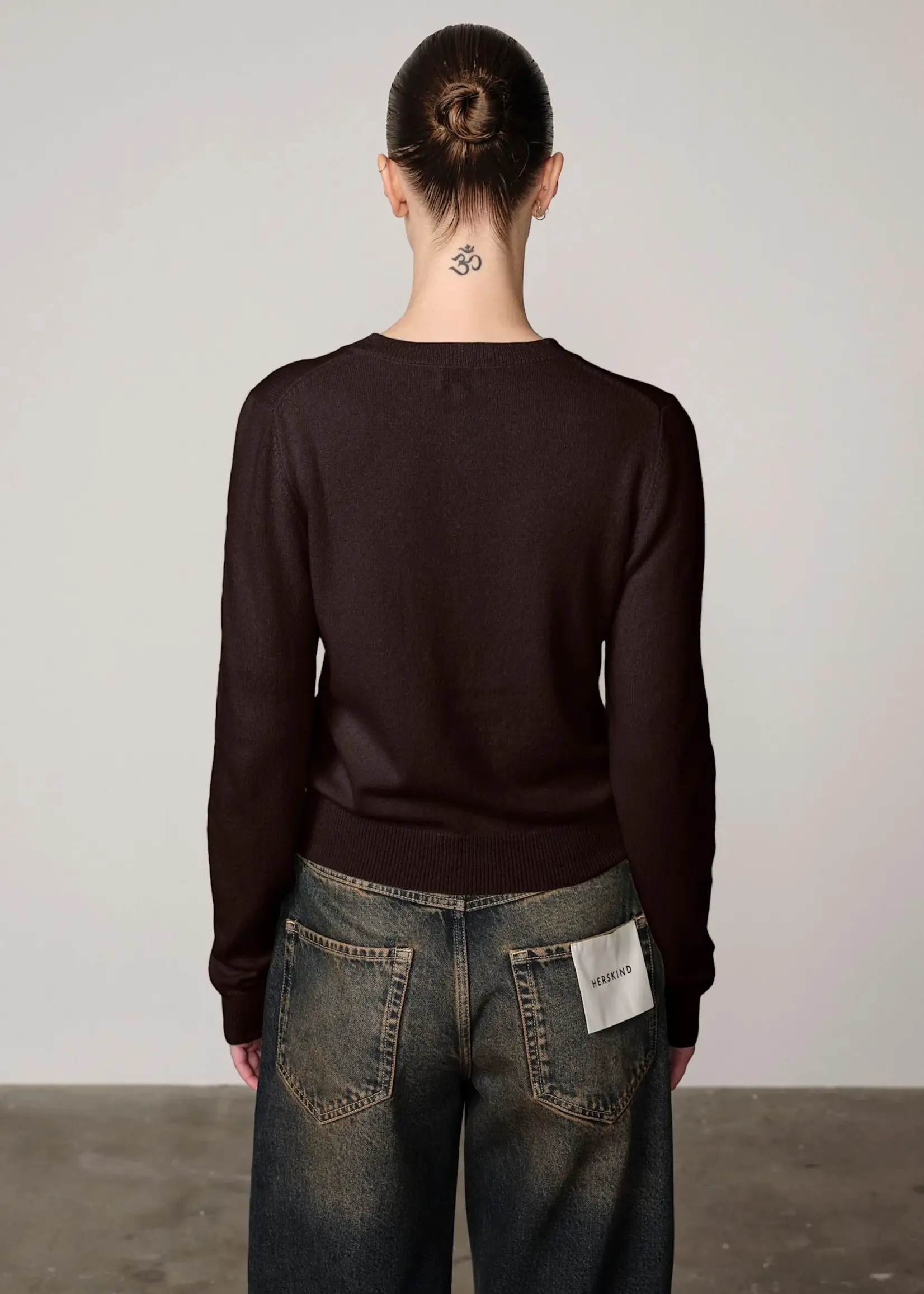 Birgitte Herskind Roselle Knit Cardigan - Java Brown