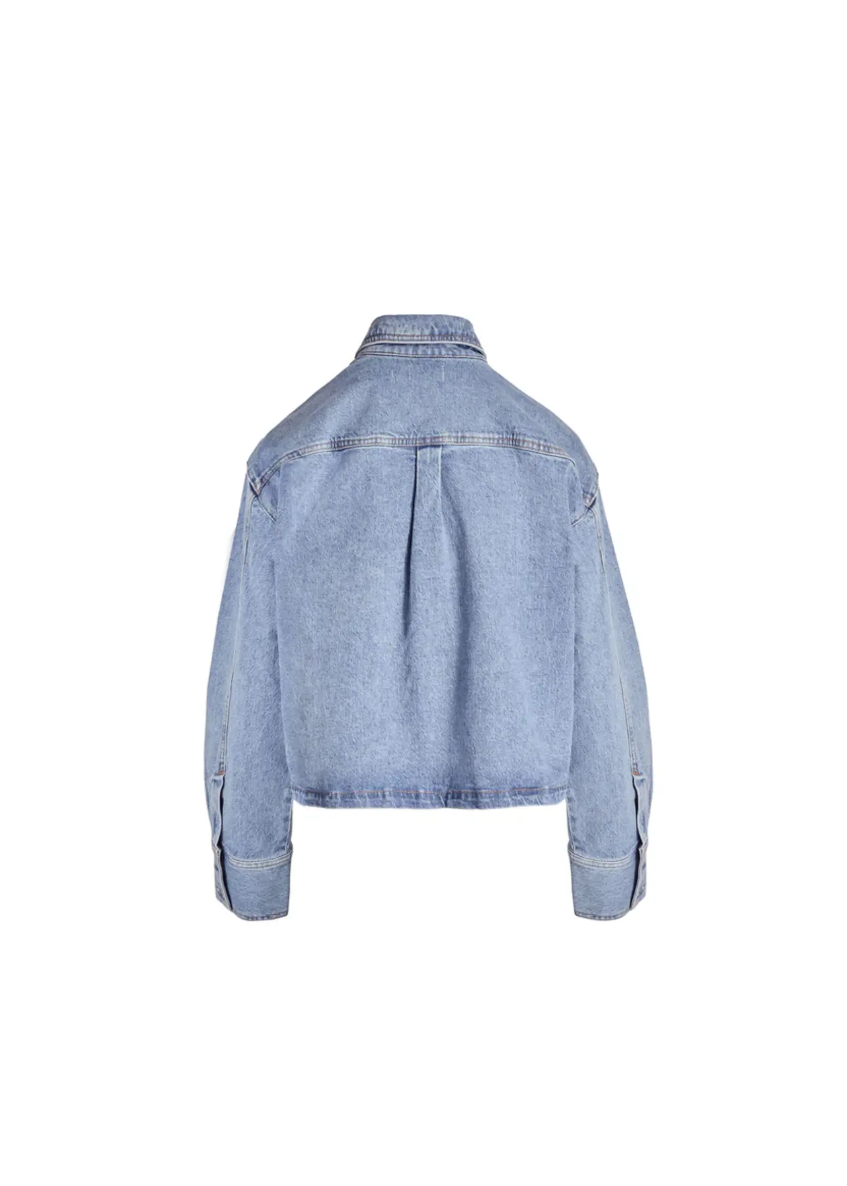 PNTS The Suit Up Blouse - Denim 16/