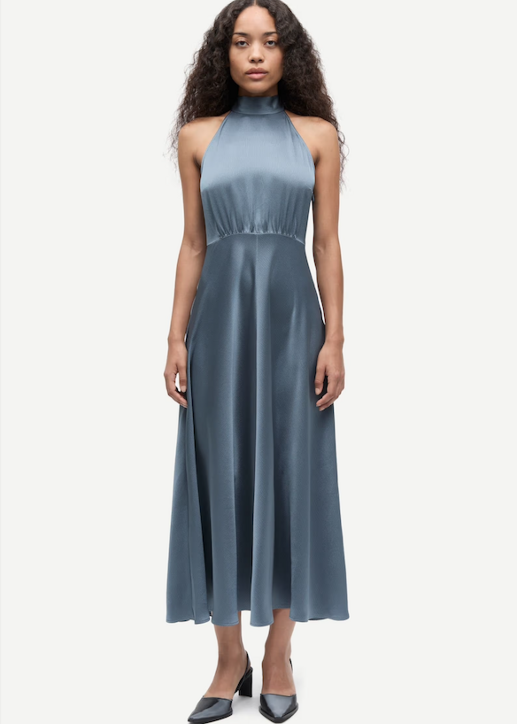 Samsoe Samsoe Rheo Dress 12959 - Stormy Weather