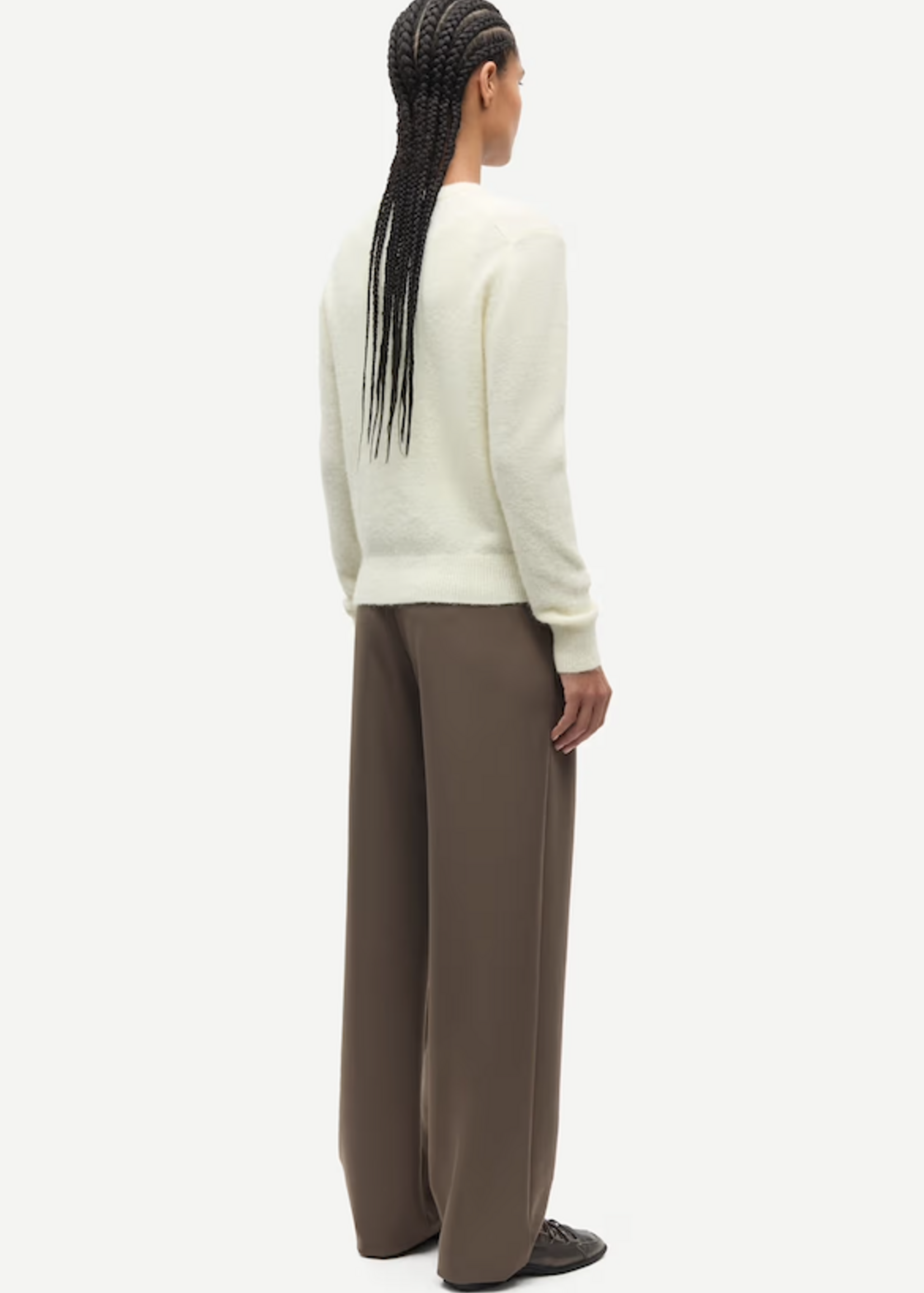 Samsoe Samsoe Nor Short Cardigan 7355 - Ethereal Green