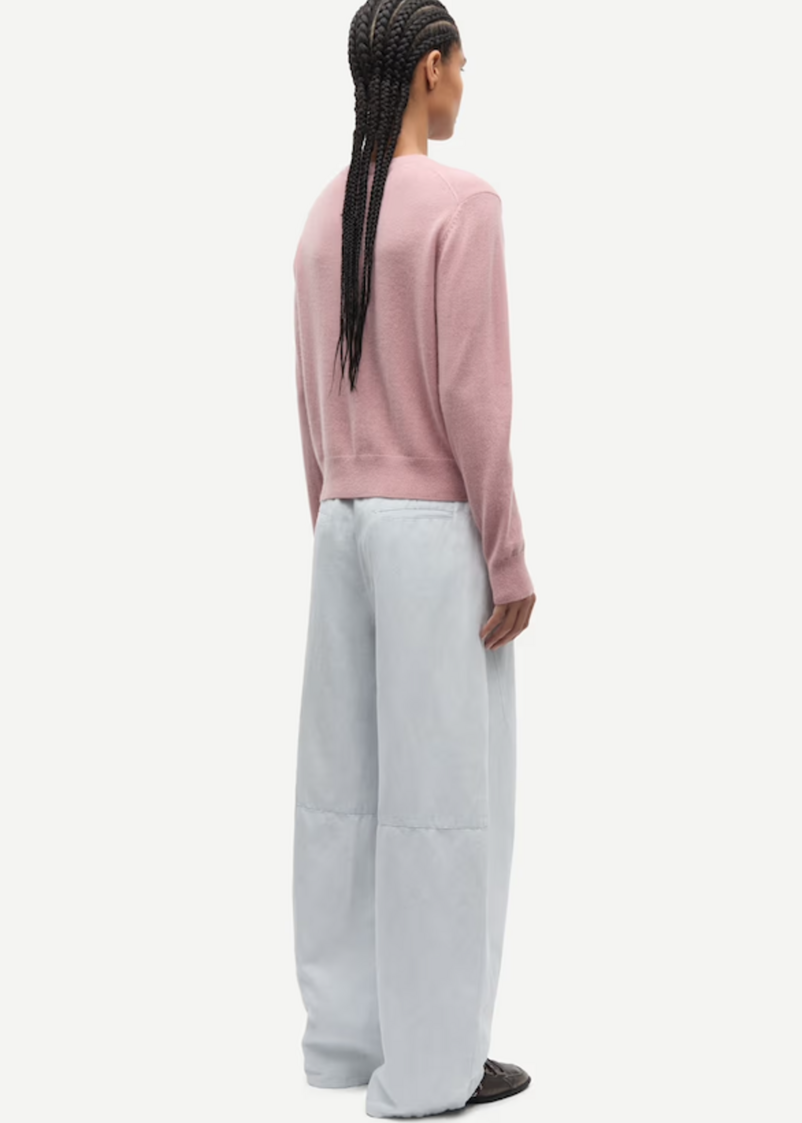 Samsoe Samsoe Saboston Cardigan 6304 - Orchid Haze Mel.