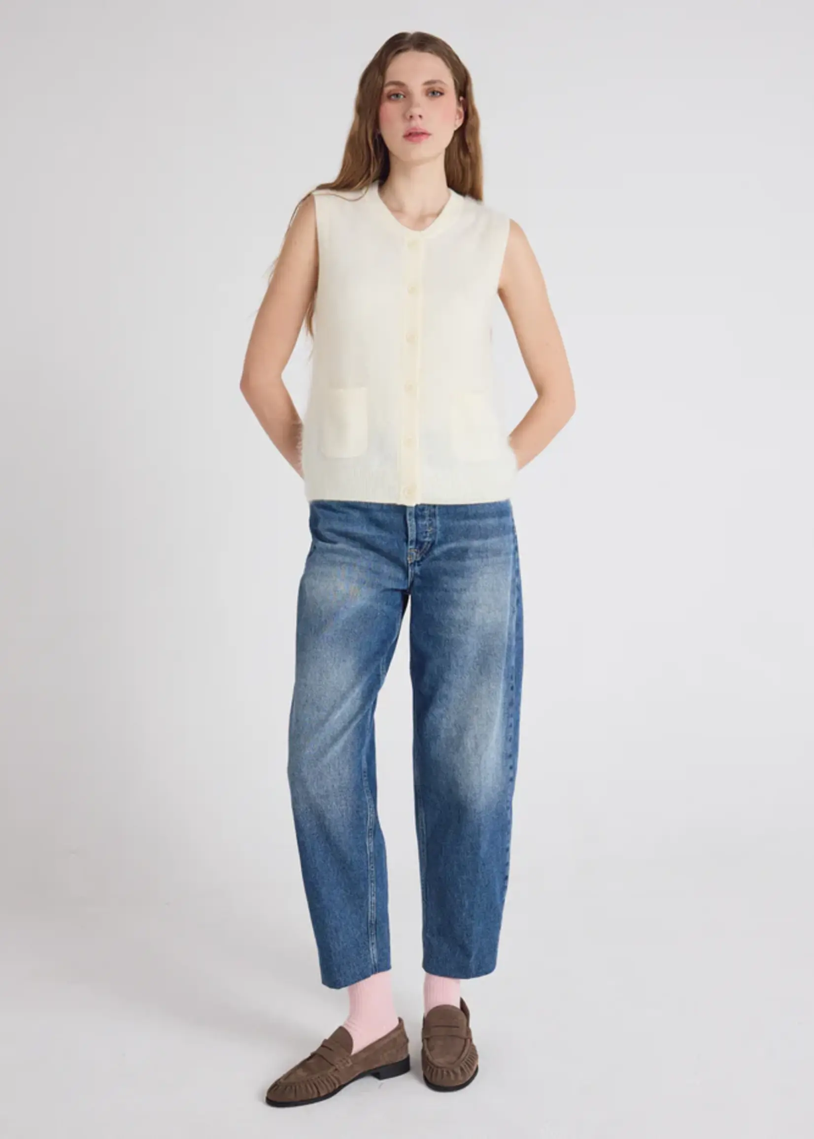 Absolut Cashmere Lana Debardeur - Cream