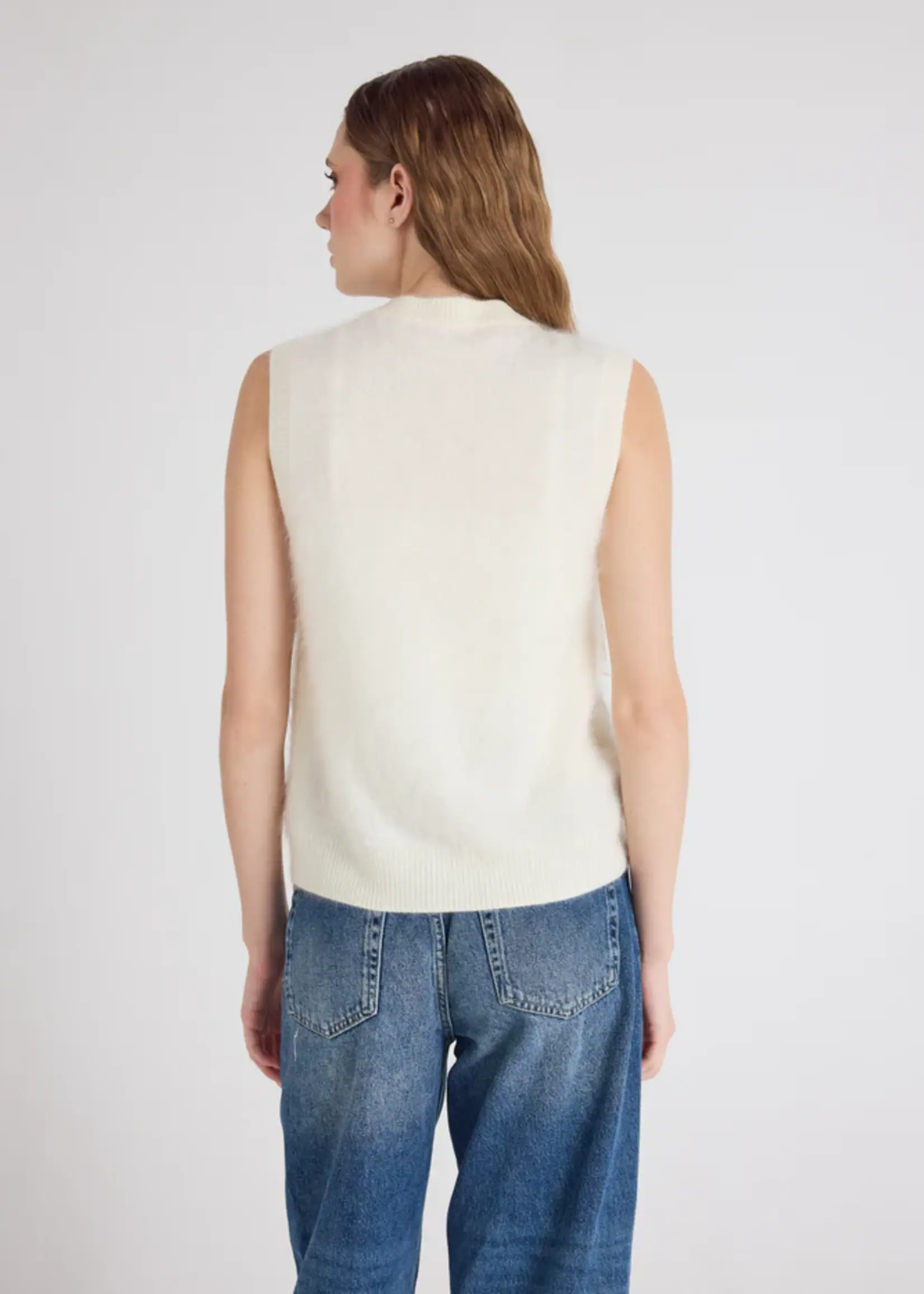 Absolut Cashmere Lana Debardeur - Cream