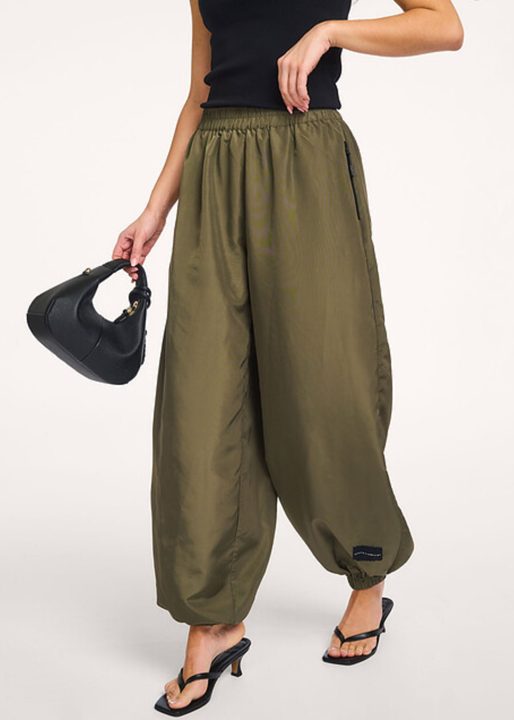 Haute L'Amitié Thalia Harem Pant - Army