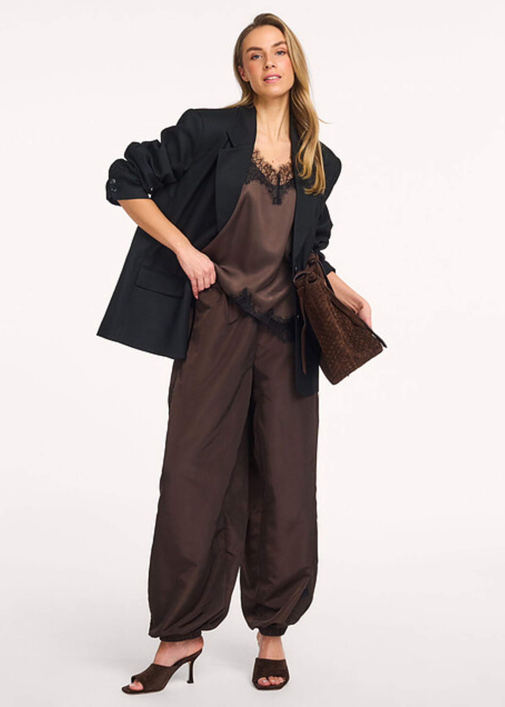 Haute L'Amitié Thalia Harem Pant - Mocca
