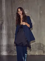 Haute L'Amitié Premiere Single Blazer - Navy