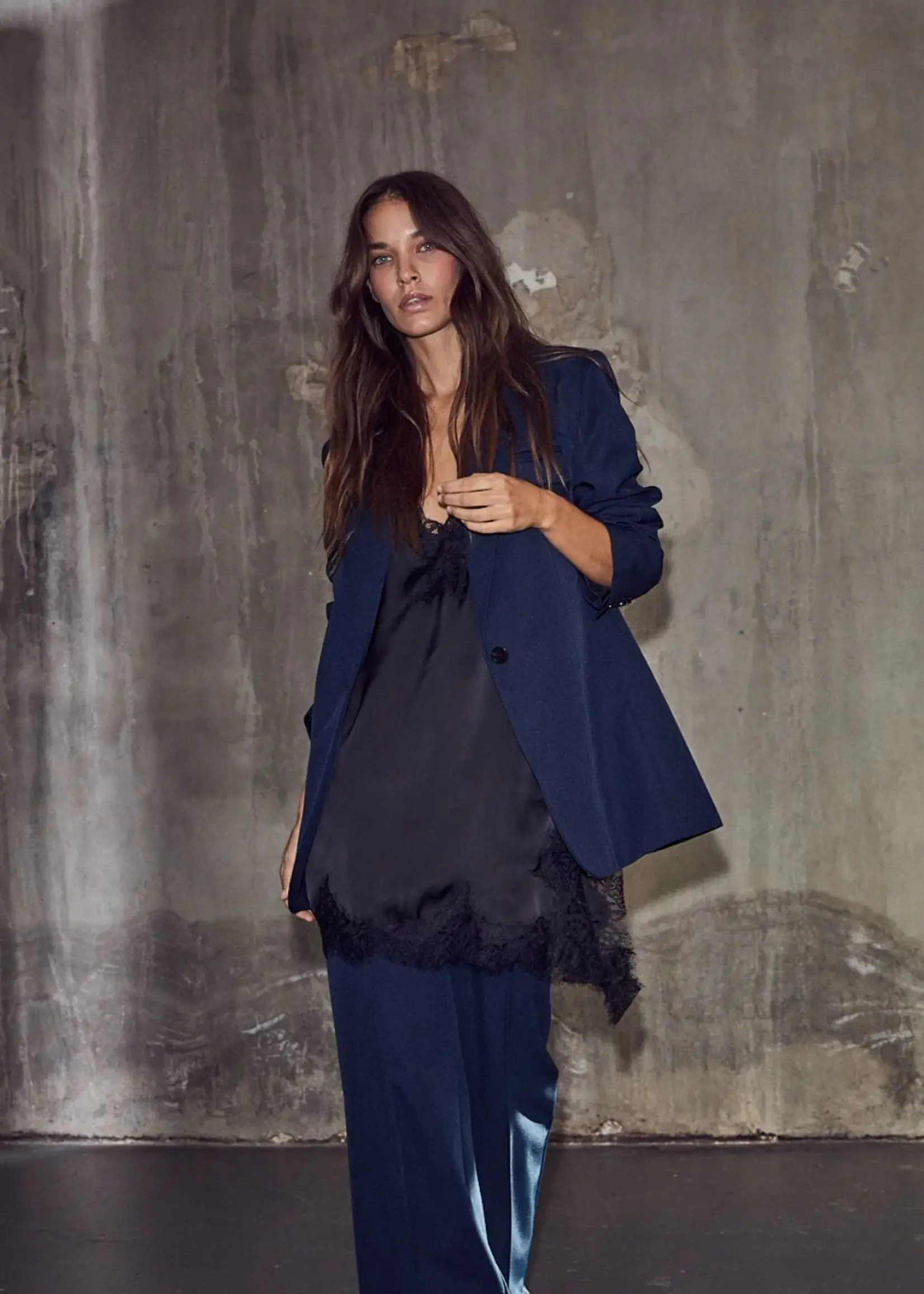 Haute L'Amitié Premiere Single Blazer - Navy