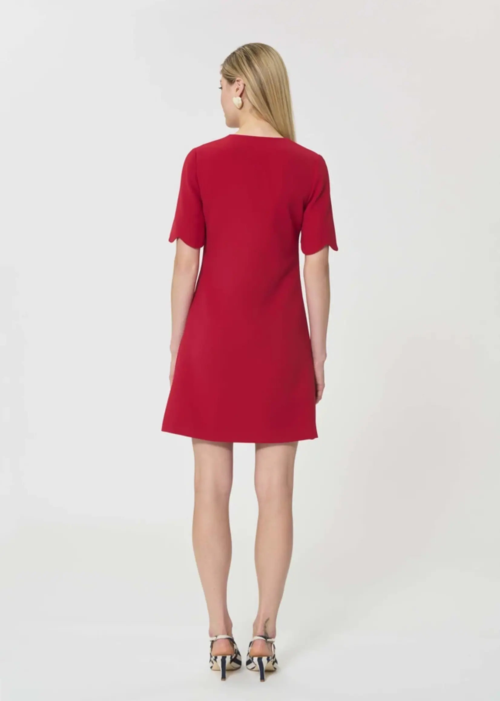 Tara Jarmon Romelina - Dress - Cerise