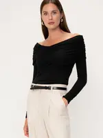 Viveh BOXUS - Off Shoulder Top - Black