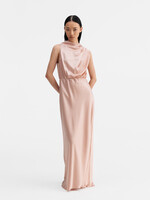 Ahlvar Gallery LIMA Satin Dress - Dusty Pink