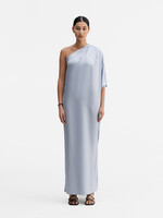 Ahlvar Gallery ELLA Satin Dress - Denim Blue
