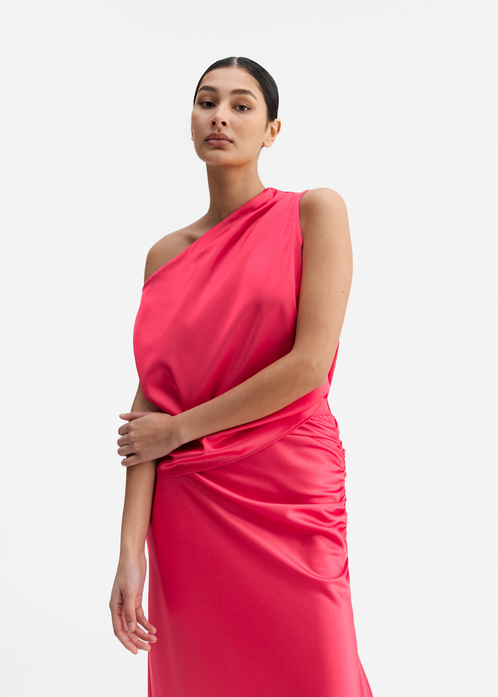 Ahlvar Gallery LACY Satin Tank - Bubblegum