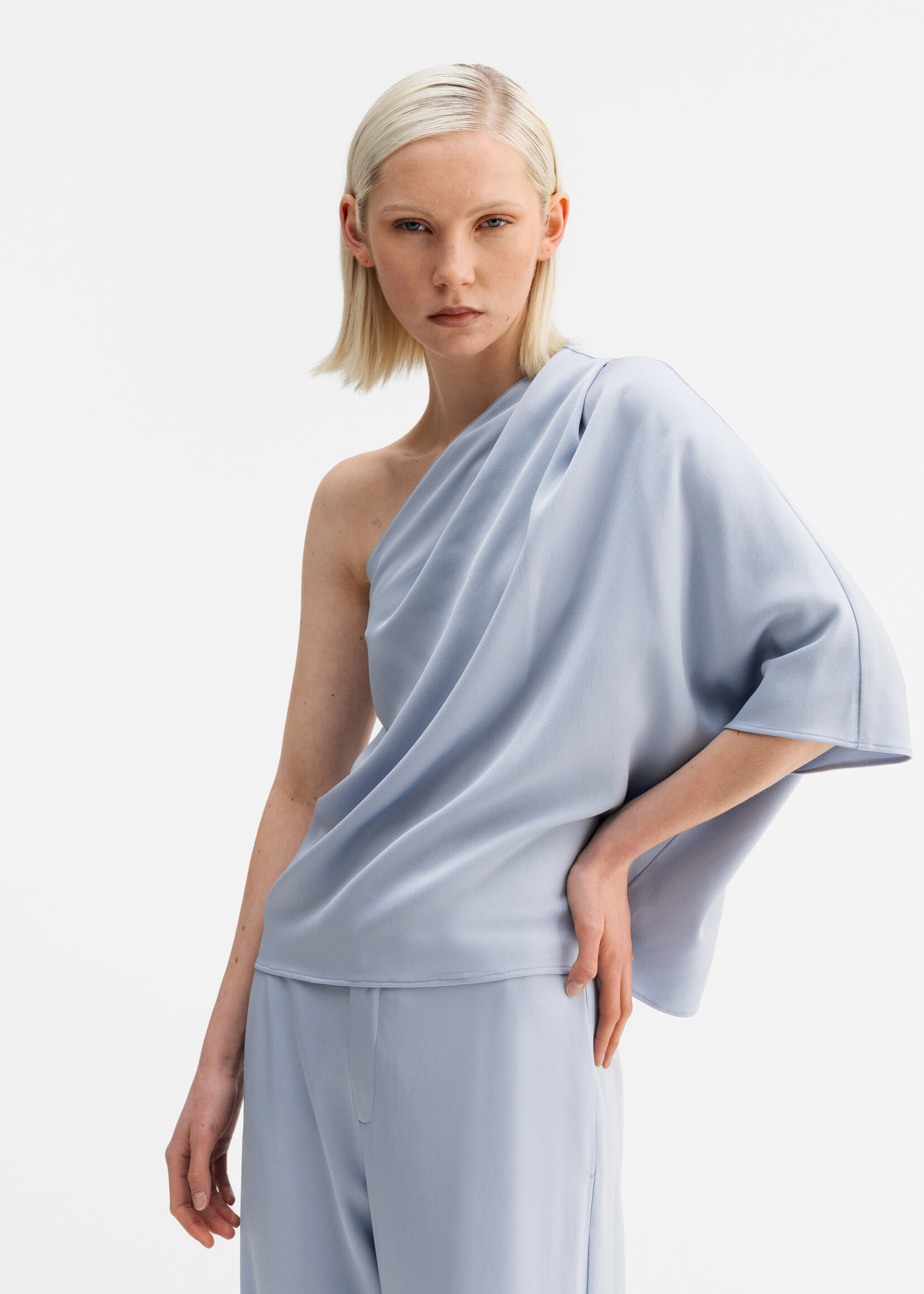 Ahlvar Gallery ELLA Blouse - Denim Blue