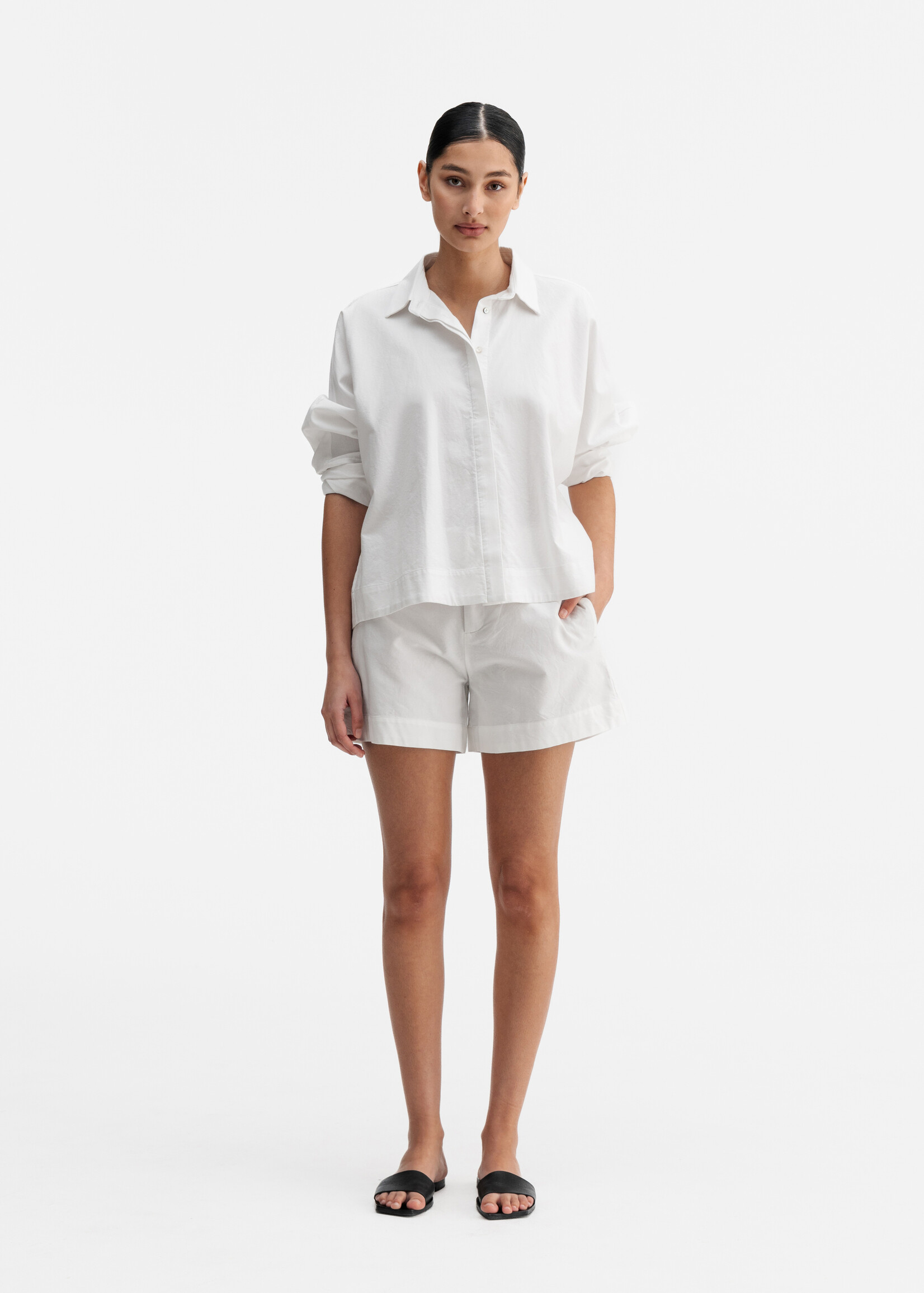 Ahlvar Gallery GIGI Oxford Shirt - White