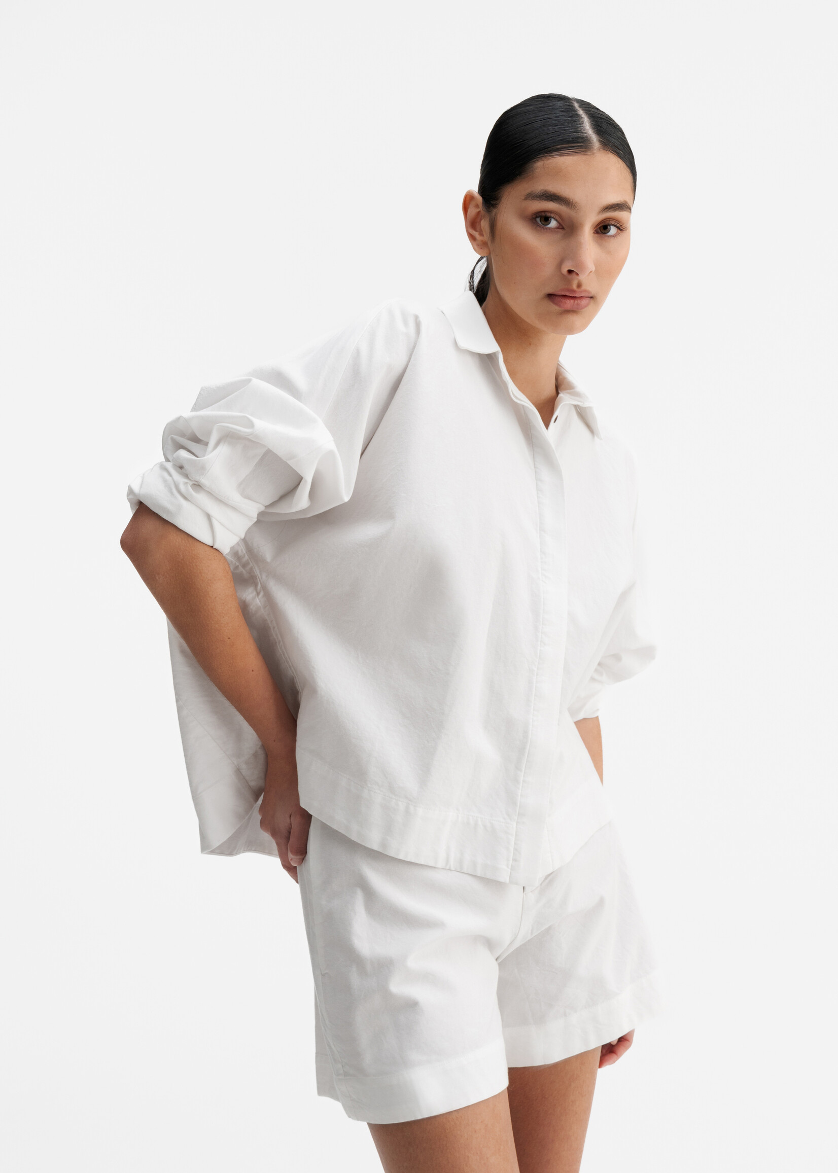 Ahlvar Gallery GIGI Oxford Shirt - White